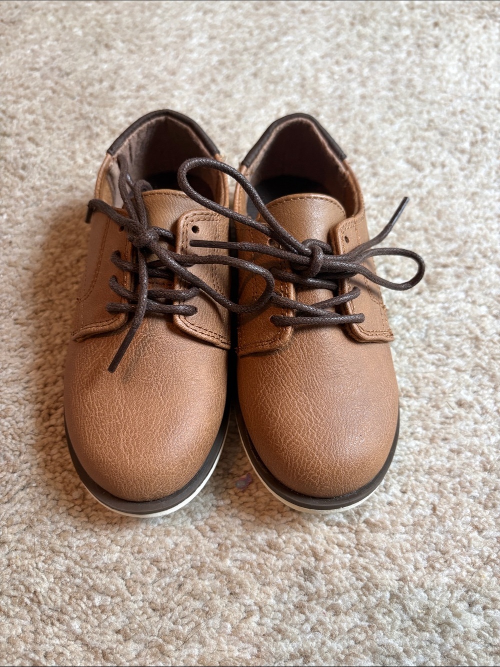 Children’s Place Brown Casual Lace-Up Shoes